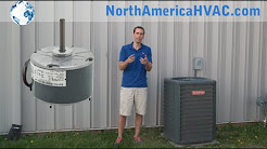 How to Replace an Condenser Fan Motor - HVAC A/C Motor Install