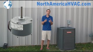 How to Replace an Condenser Fan Motor - HVAC A/C Motor Install