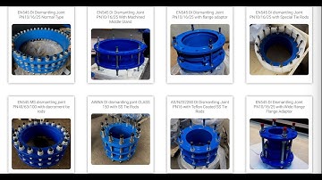 How to install dismantling joint?