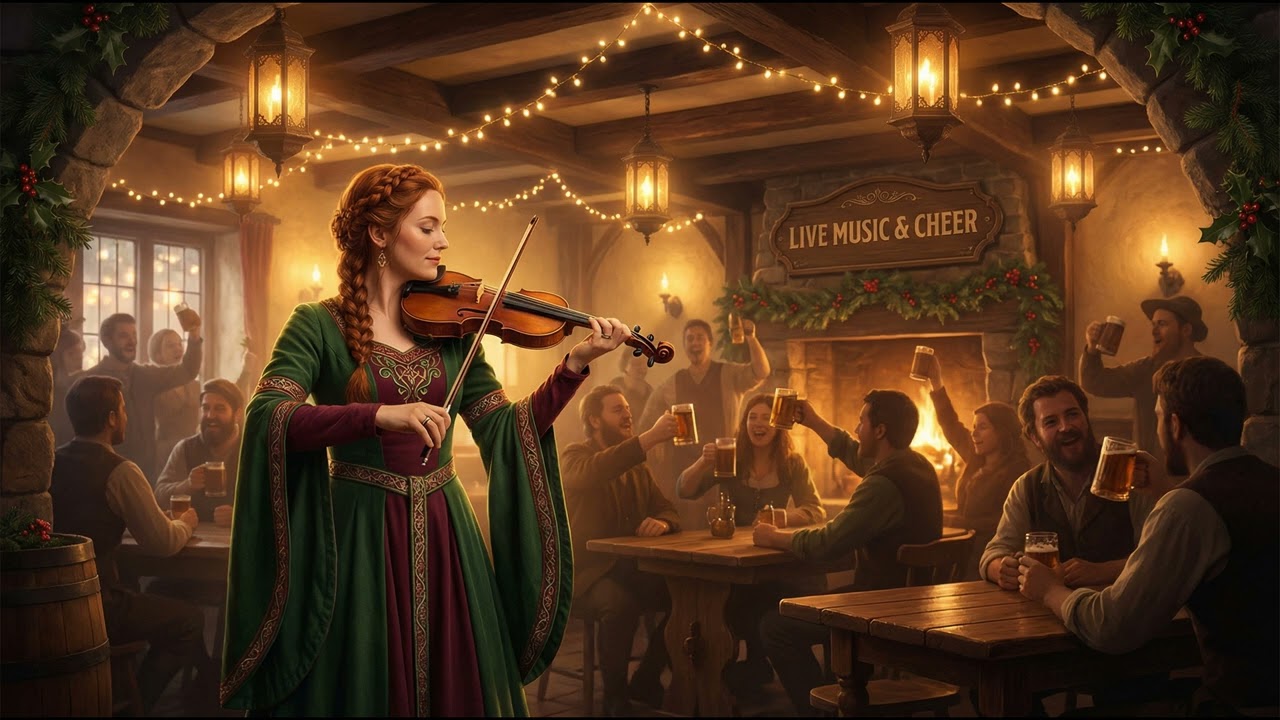 The Irish Fiddle Serenade That Will Fill Your Heart With Celtic Christmas Magic ☘️