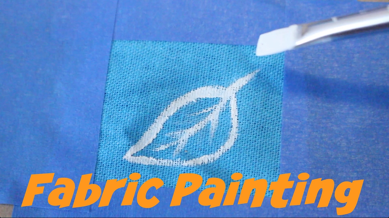 How to use fabric paint on clothes 