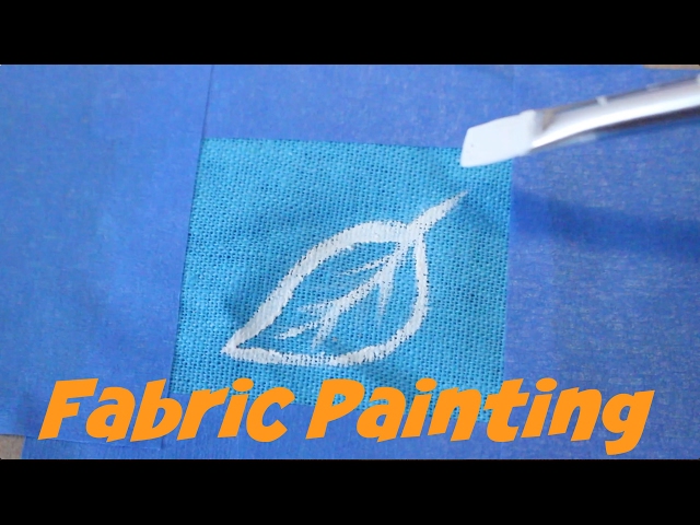 Textile Medium Tutorial, Golden CAG900 Fabric Medium, Painting on