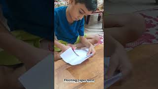 #easy paper Boat🚣‍♂️ must Watch#easypapercraft #viral #mustwatch 😃📈🤞🚣‍♂️