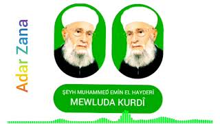Mewluda Kurdî  Kürtçe Mevlüt  Şeyh Muhammed Emin El Hayderî