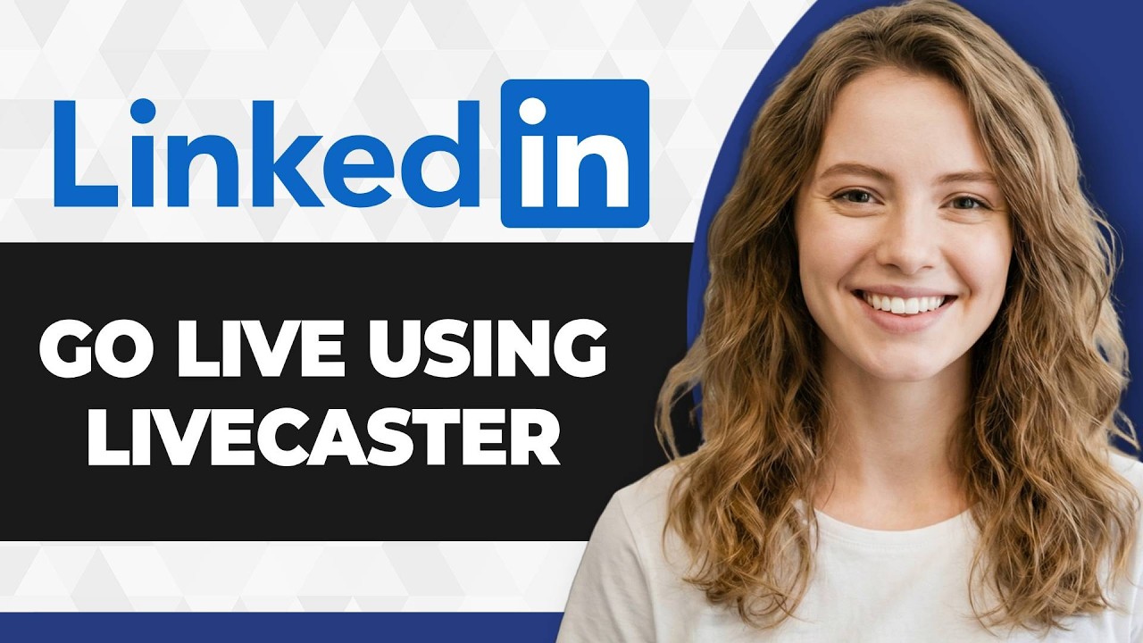 How to Go Live on LinkedIn Using Livecaster (Full 2026 Guide) - YouTube