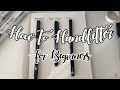 How to handletter  step by step tutorial for beginners