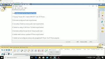 Cara Konfigurasi Server Softswitch PBX di Cisco Packet Tracer