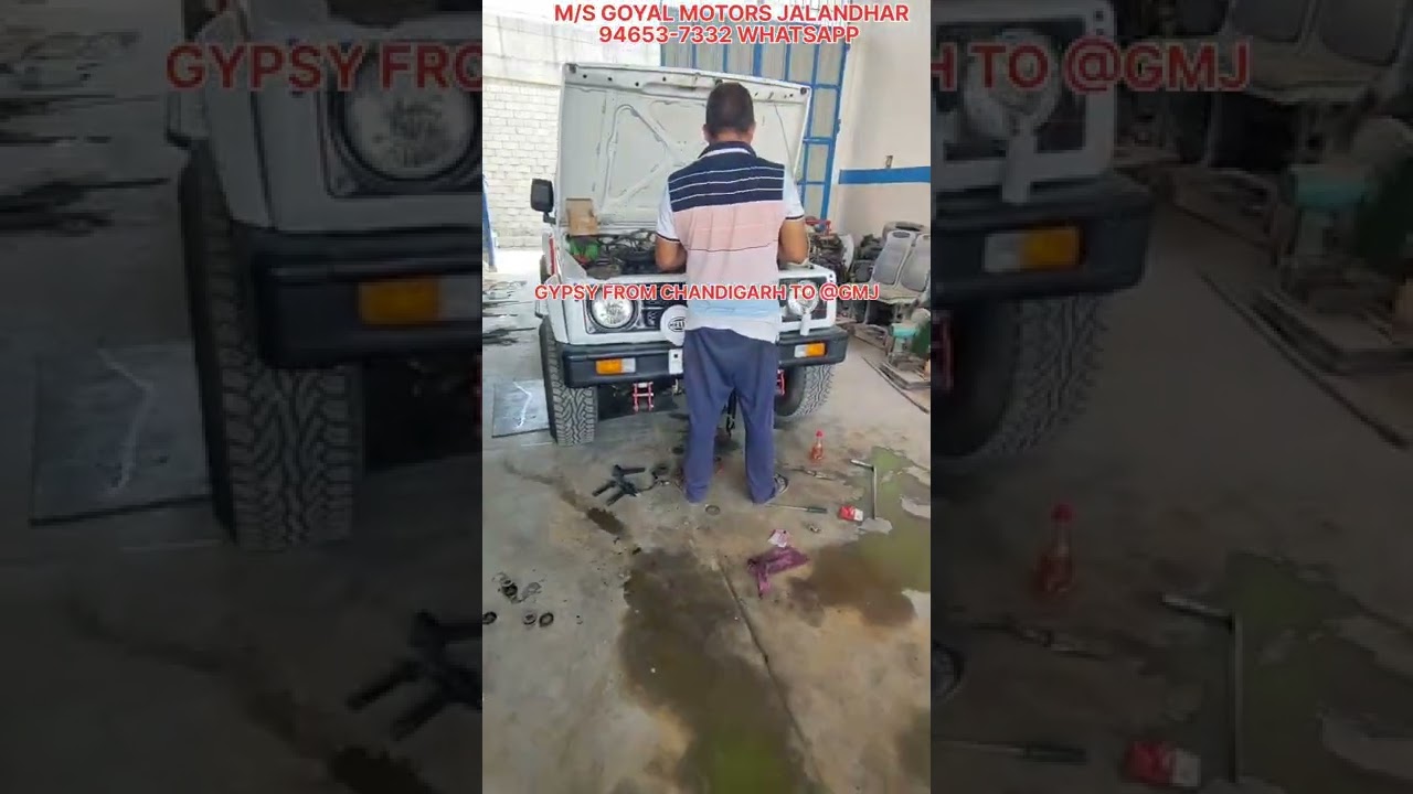 GYPSY COMPLETE SPARE PARTS , ACCESSORIES , MODIFICATION AND ACCESSORIES SHOP WITH PROPER WORKSHOP