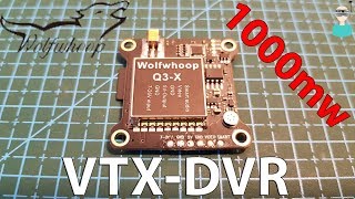 Wolfwhoop Q3-X VTX With Build in DVR