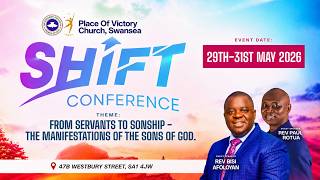 DAY 2| SHIFT Conference| Reverend Paul Rotua| From Servants to Sonship