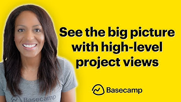 Stay on top of Basecamp projects with big picture views
