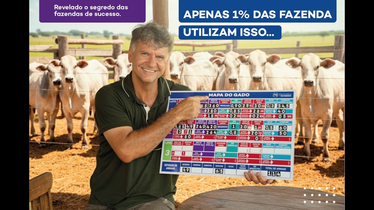 Aumente o controle do seu gado. Isso é importante!