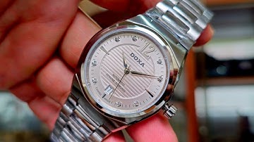 Doxa Precious Automatic Cọc Số Kim Cương D189SSV