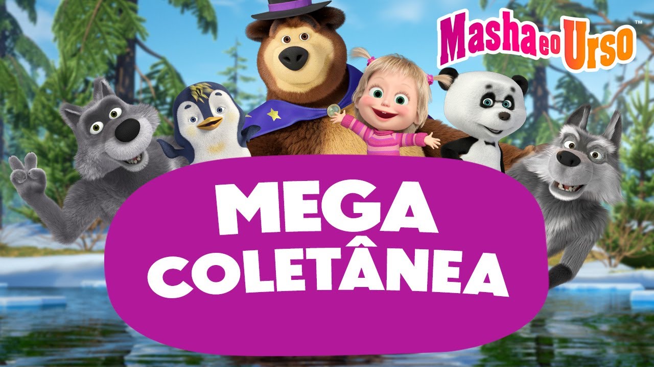 Masha e o Urso Mega coletânea🌟 Desenhos animados para crianças - YouTube