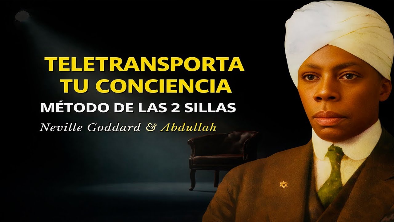 ABDULLAH: DEJA DE MANIFESTAR. ¡COMIENZA A TELETRANSPORTARTE! MÉTODO DE LAS 2 SILLAS - Neville Godard