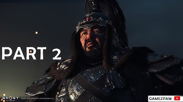 (Jin Sakai VS Khotun Khan) ? FIRST TIME MEET GHOST OF TSUSHIMA Walkthrough Gameplay Part 2#gameplay