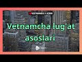 Vetnamcha lug'at asoslari | Golearn