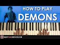 HOW TO PLAY - Joji - Demons (Piano Tutorial Lesson)