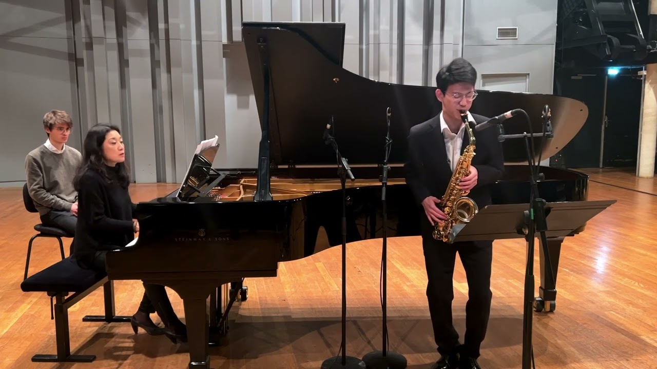 D.Maslanka Sonata pour Saxophone et Piano 1er mouvement