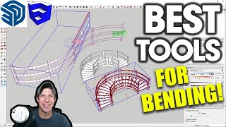 The Best Extensions for BENDING OBJECTS in SketchUp! (And when to use them)