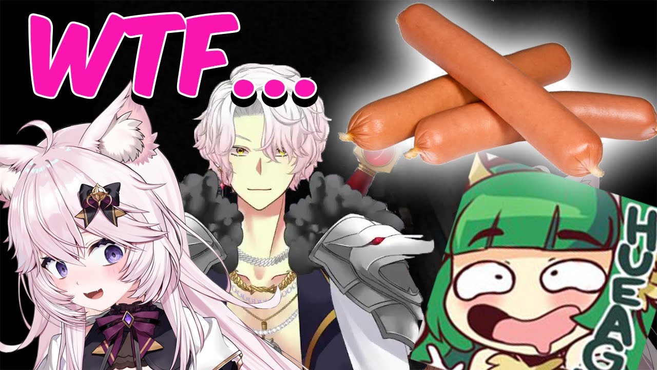 Haruka Does The Unthinkable To Her Hotdogs...(to the horror of Nyanners and Lord Aethelstan)