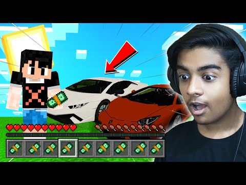 I Found a MILLIONAIRE Only Server in Minecraft!