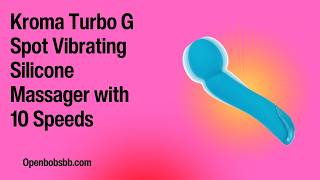 Educational Sex Toy Review - Calexotics Kroma Turbo G-Spot Silicone Vibrator with 10 Speeds