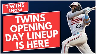 Minnesota Twins Opening Day lineup is here