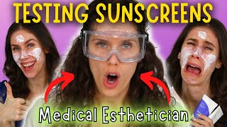 I Tried Grease Testing My Favorite Sunscreens To Find The Most HYDRATING SPF In My Skin Collection