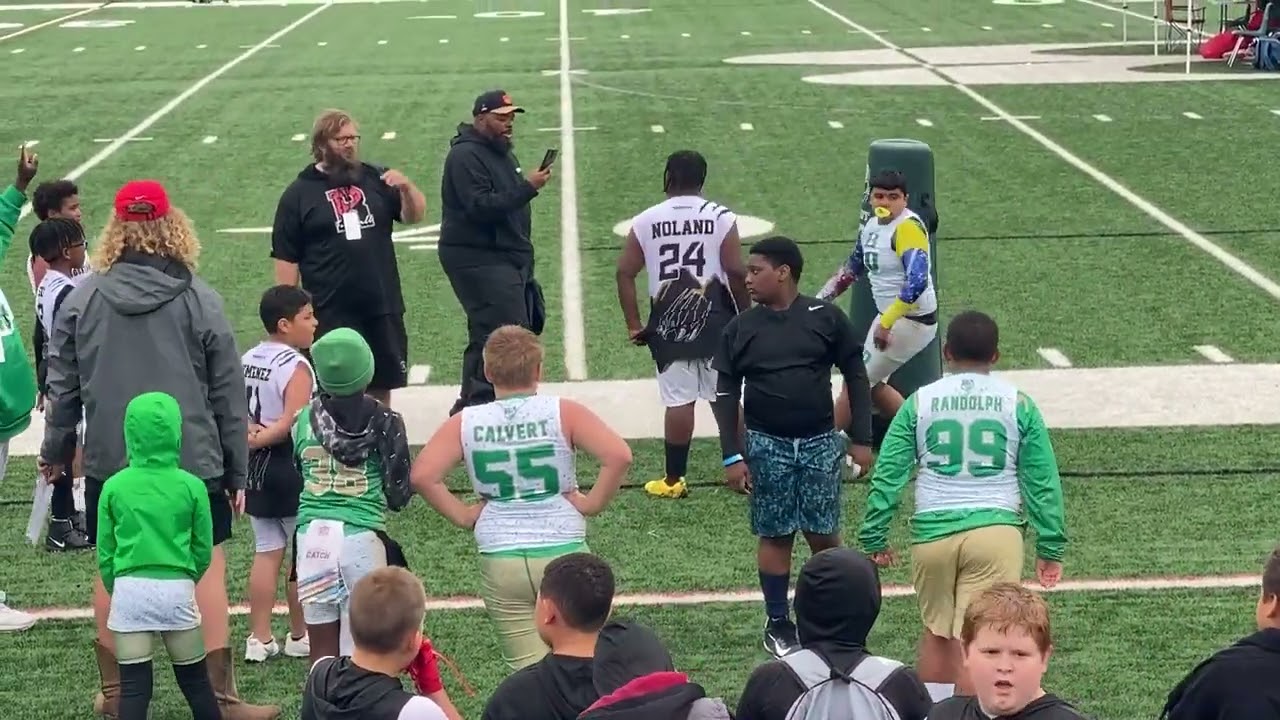 Mountain View Bears 10U Spring 2025 Lineman Challenge and 7-on-7 Passing League Play