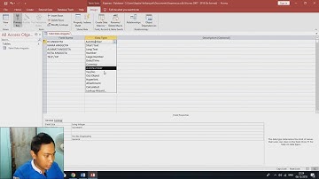 Tutorial Membuat Aplikasi Koperasi Access | Membuat Tabel Basis Data #1