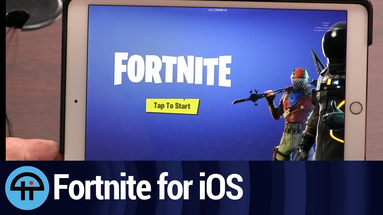 Play Fortnite On Your Ipad Youtube