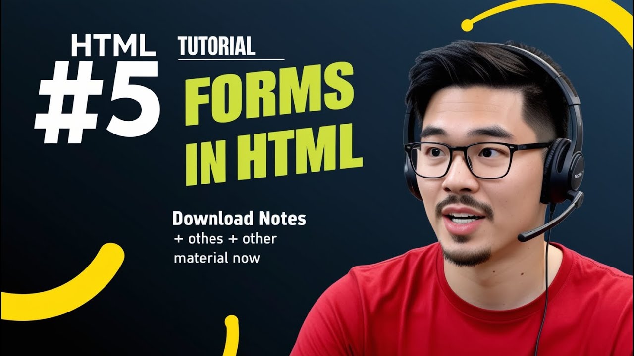 Learn HTML forms in 18 minutes 📝 - YouTube