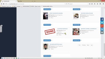 How to find course-mates on NOUNiLearn