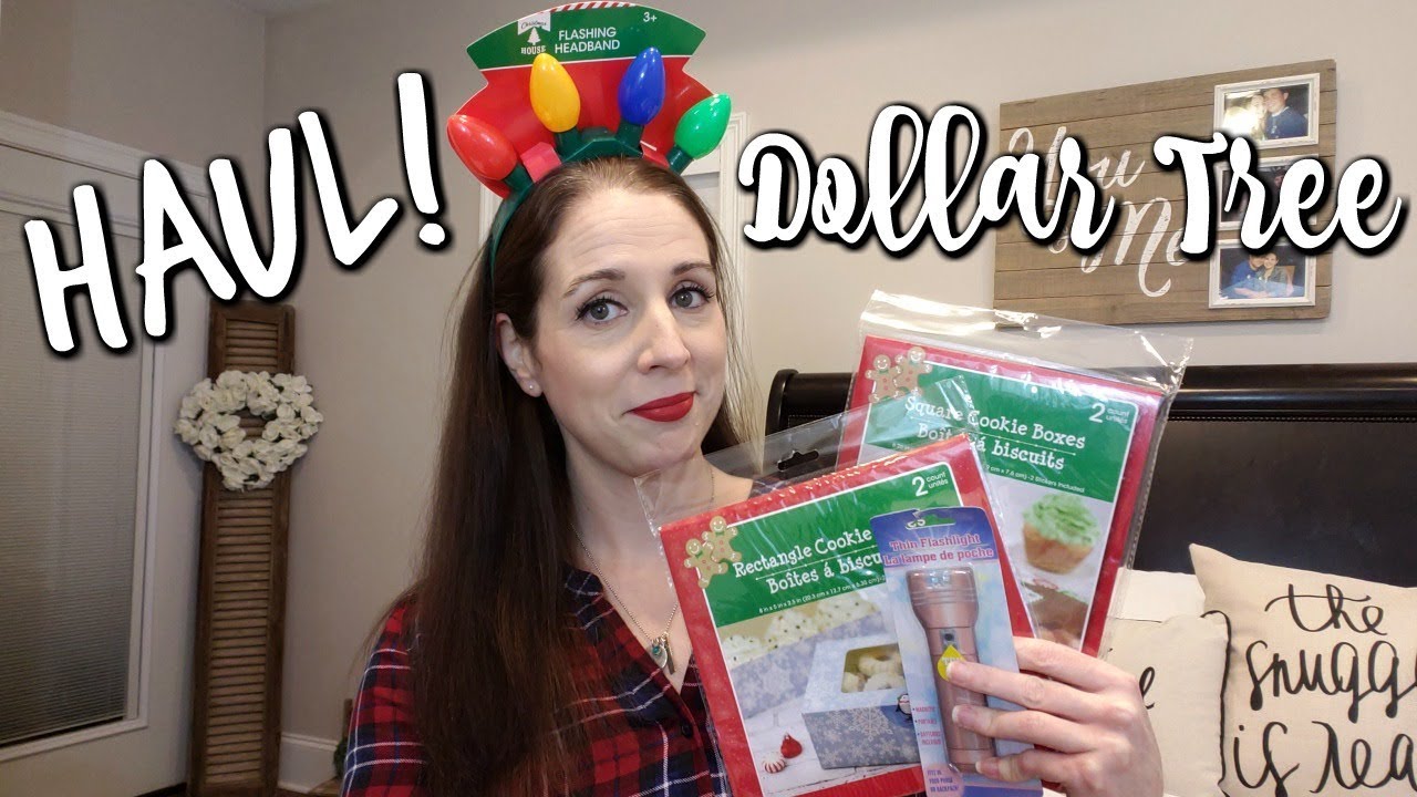 DOLLAR TREE HAUL! 12-13-18