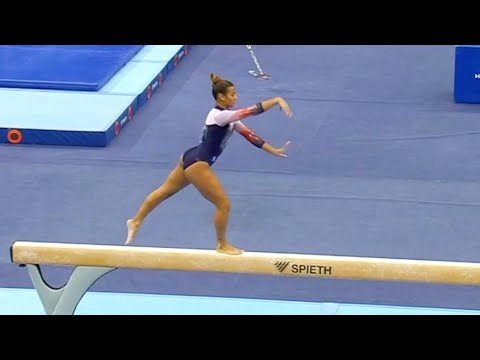 Coupe du monde de gymnastique de Bakou : Marine Boyer remporte l'or au sol  et l'argent à la poutre !