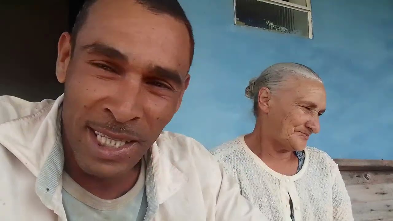 Tou proziando com mãe e Titio avô gratidão seguidores família chow