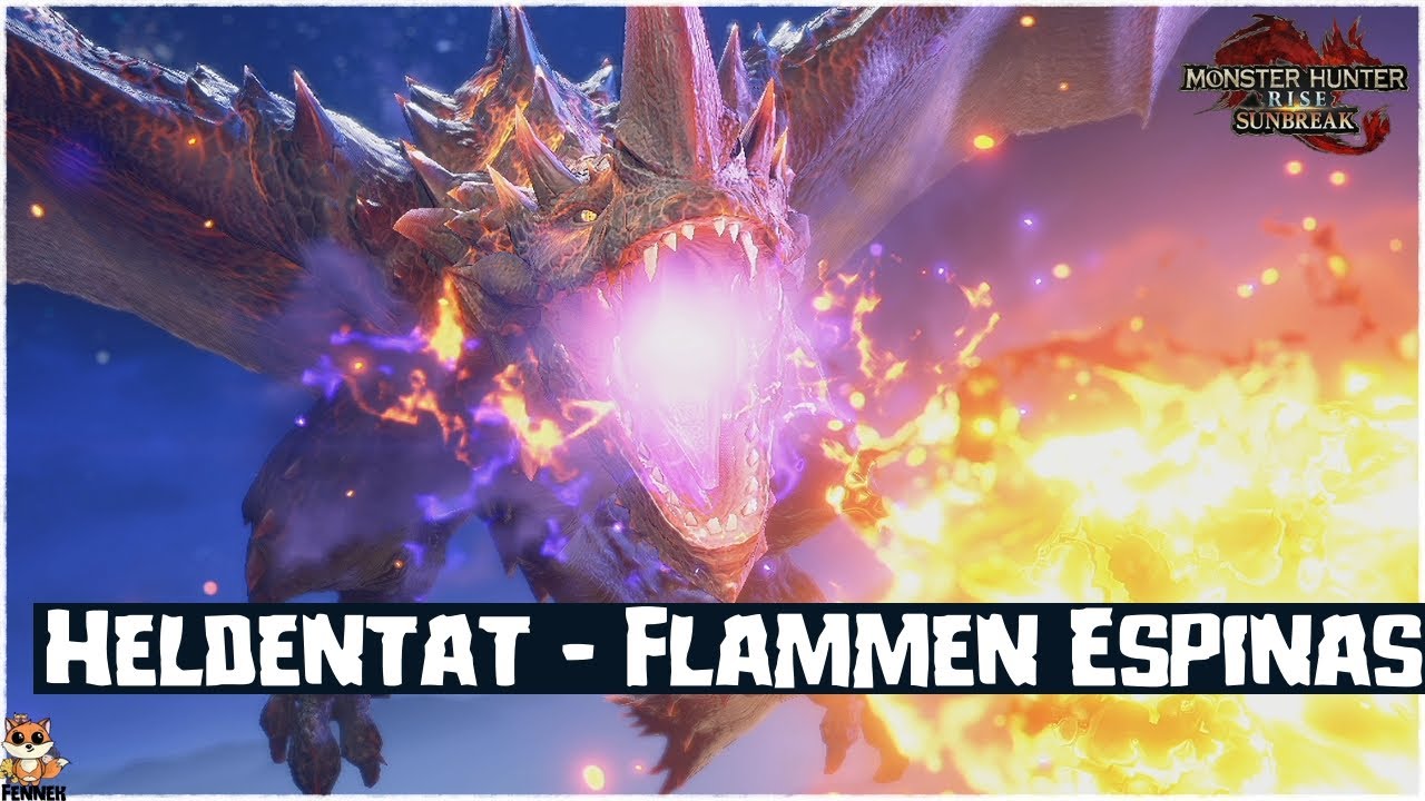 MHR Sunbreak Heldentat - Speedrun - Versuch | Flammen Espinas | Stream Highlight