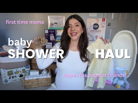 BABY SHOWER HAUL!