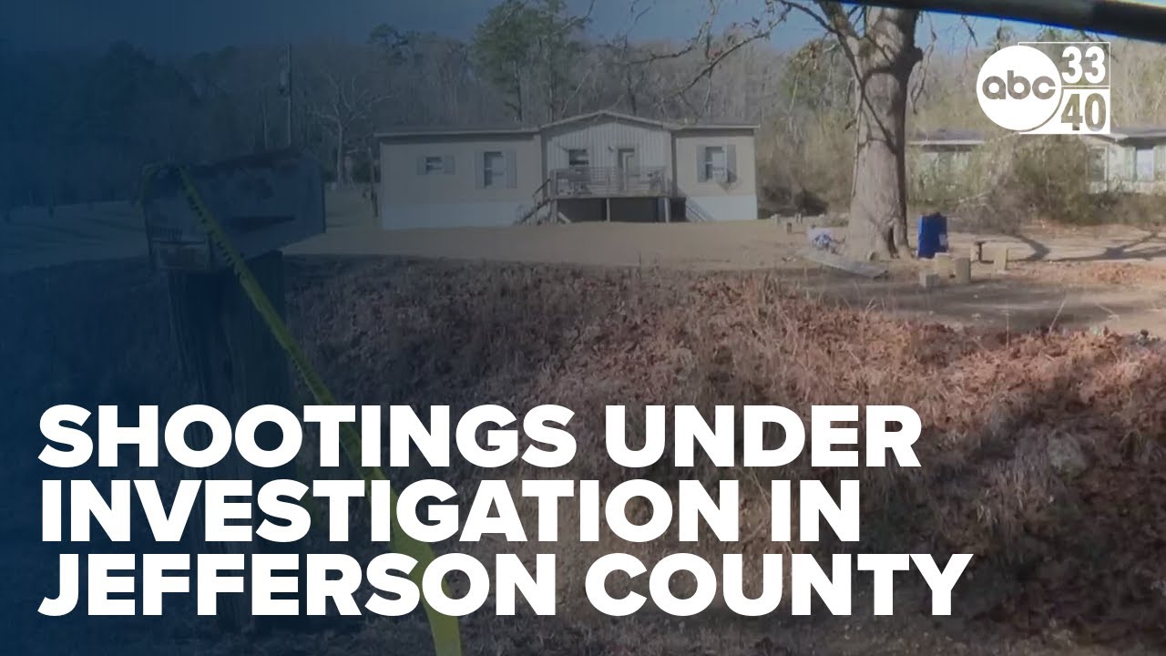 Two separate shootings under investigation in Jefferson County