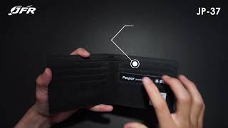 JFR Fashion Dompet Pria Bahan Kulit Canvas JP37 Grande Series - Product Review New