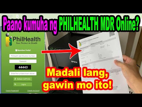 Paano Kumuha ng Philhealth MDR sa Online 2022