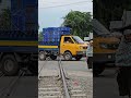 viral short video #automobile #transport #railtrack
