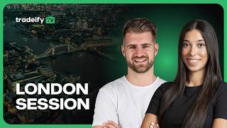 LONDON SESSION LIVE! | Tradeify TV | MONDAY 9/28/26 News