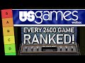 The ULTIMATE  U.S. Games/Vidtec/Atari 2600 Tier List - ALL RELEASED GAMES RANKED