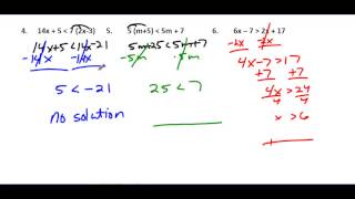 Unit 3 Lesson 18 Solving Multi-step Inequalities