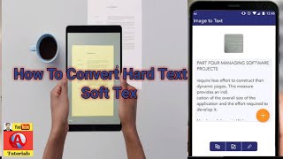 How to convert image text to soft text in using mobile camera|Hard copy to soft|in urdu/hindi screenshot 2