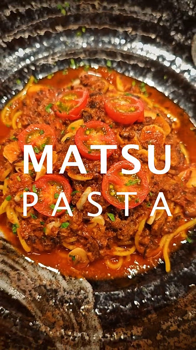 Matsu Soba Pasta by TSURU ร้านโซบะเส้นสดที่ดีมากๆ Central World 6th floor & Thonglor branch