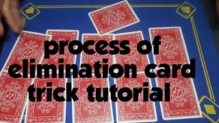 card trick process of elimination tutorial