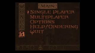 Original Quake DOS 6.22 gameplay